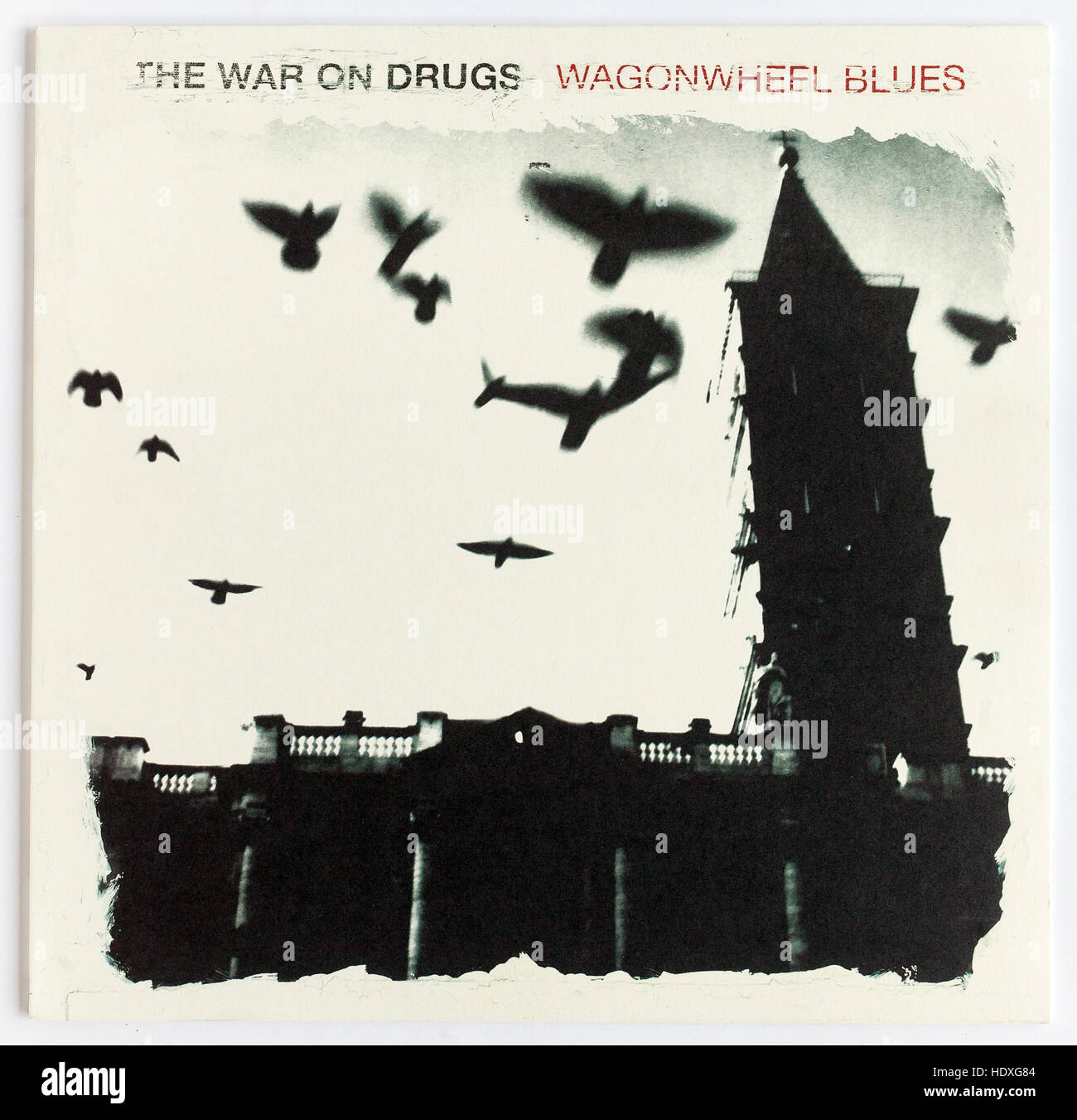 Das Cover von 'Wagonwheel Blues', 2008 Album von The war on Drugs auf Secretly Canadian - nur für redaktionelle Verwendung Stockfoto
