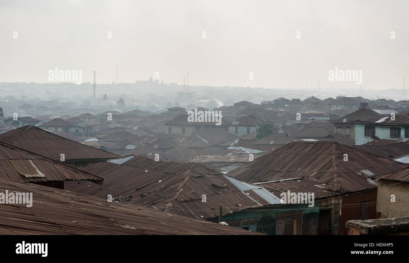 Ansichten von Ibadan, Nigeria Stockfoto