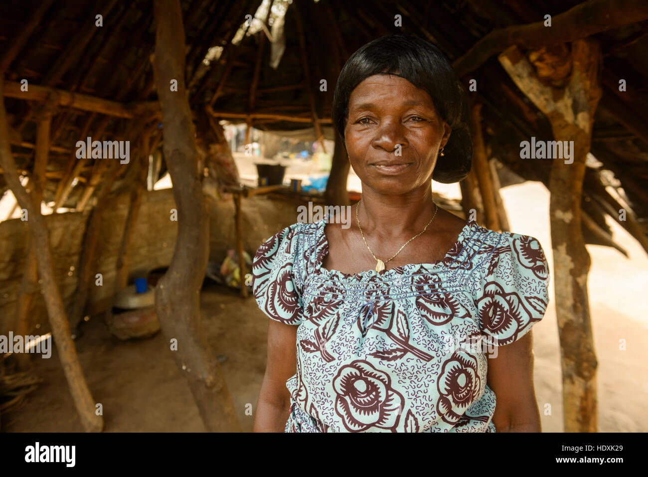 Porträts des ivorischen Volkes, Cote D'Ivore (Elfenbeinküste) Stockfoto