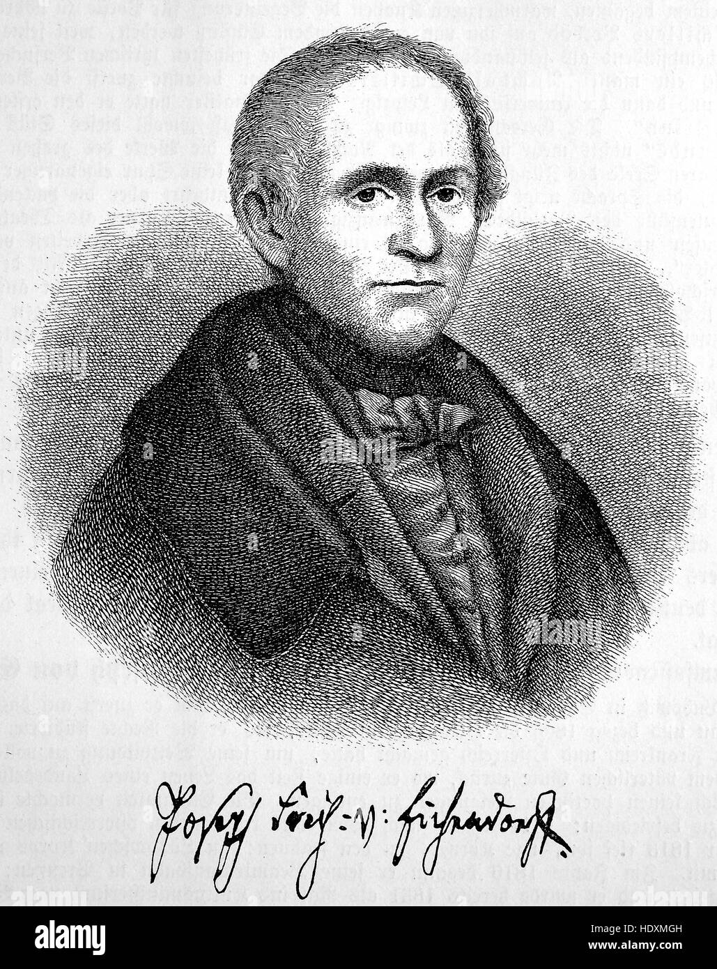 Bücher Von Joseph Von Eichendorff Joseph freiherr von eichendorff -Fotos und -Bildmaterial in hoher