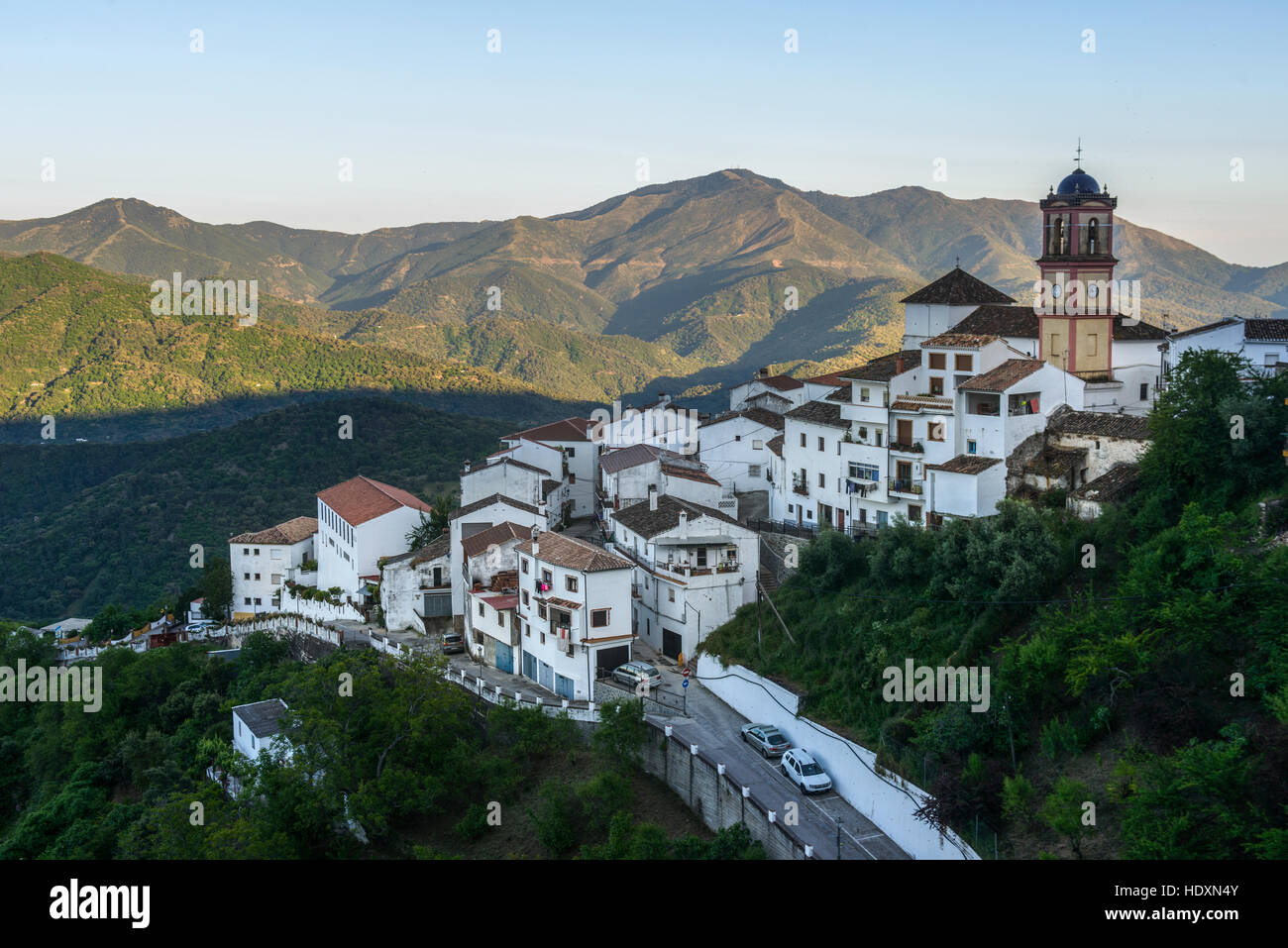 Gaucin, Andalusien, Spanien Stockfoto