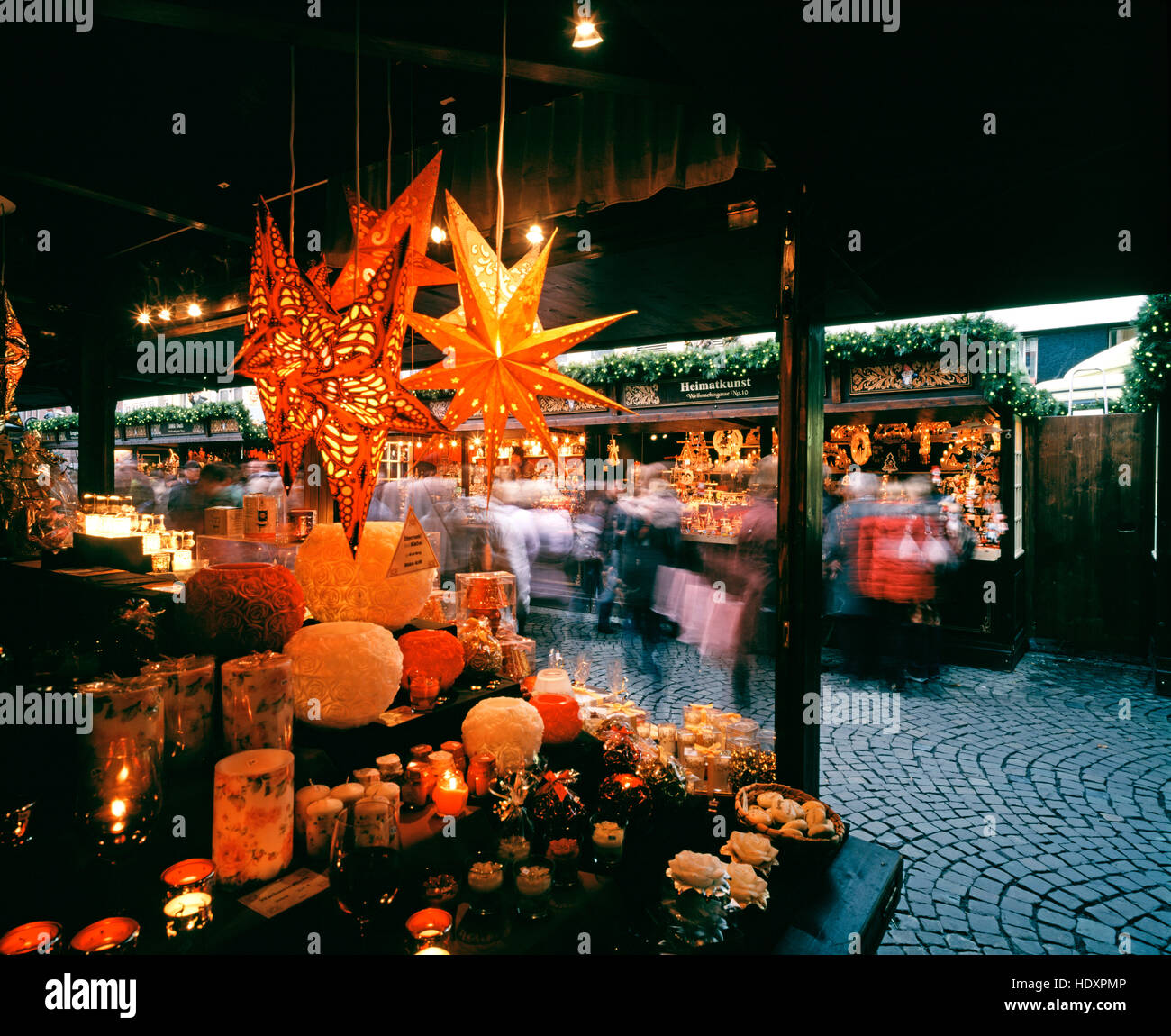 Altstadt Weihnachtsmarkt, Köln Stockfoto