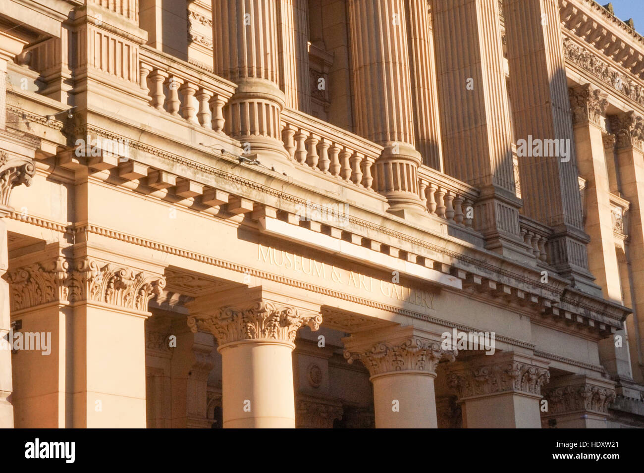 Birmingham Museum and Art Gallery, Birmingham, England Stockfoto