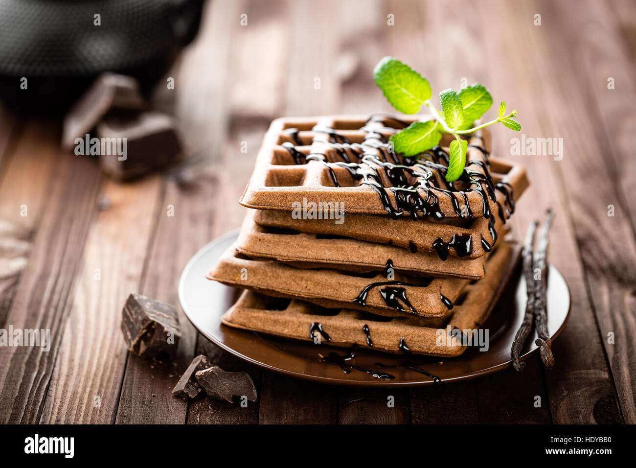 Quadrat Der Schokolade Stockfotos und -bilder Kaufen - Alamy