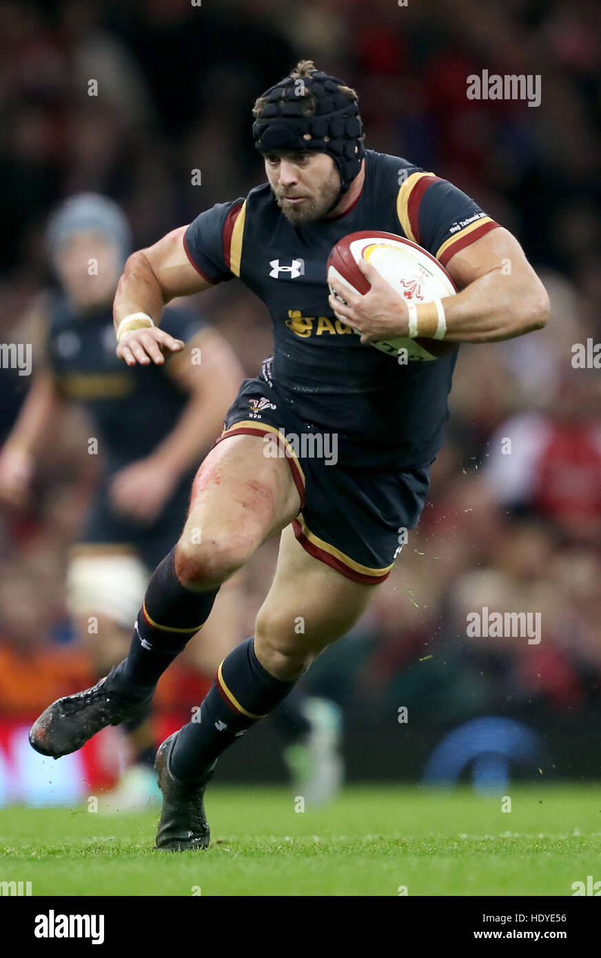 Wales' Leigh Halfpenny in Aktion während des Spiels Herbst International im Fürstentum Stadium, Cardiff. PRESSEVERBAND Foto. Bild Datum: Samstag, 19. November 2016. Finden Sie unter PA Geschichte RUGBYU Wales. Bildnachweis sollte lauten: David Davies/PA Wire. Einschränkungen: Editorial Gebrauch, nicht für kommerzielle Zwecke ohne vorherige Genehmigung Stockfoto