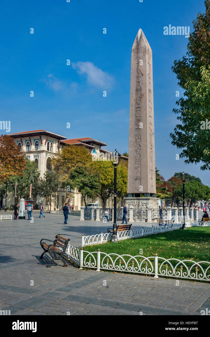 Sultanahmet-Platz, Istanbul, Türkei Stockfoto
