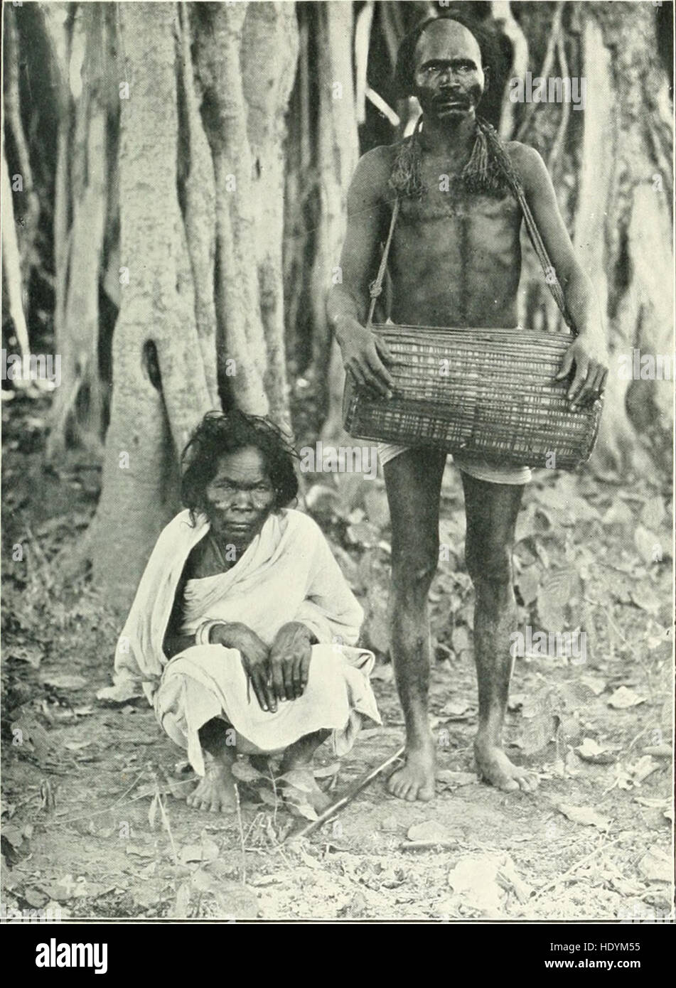 Ureinwohner im Norden Indiens (1907) Stockfoto
