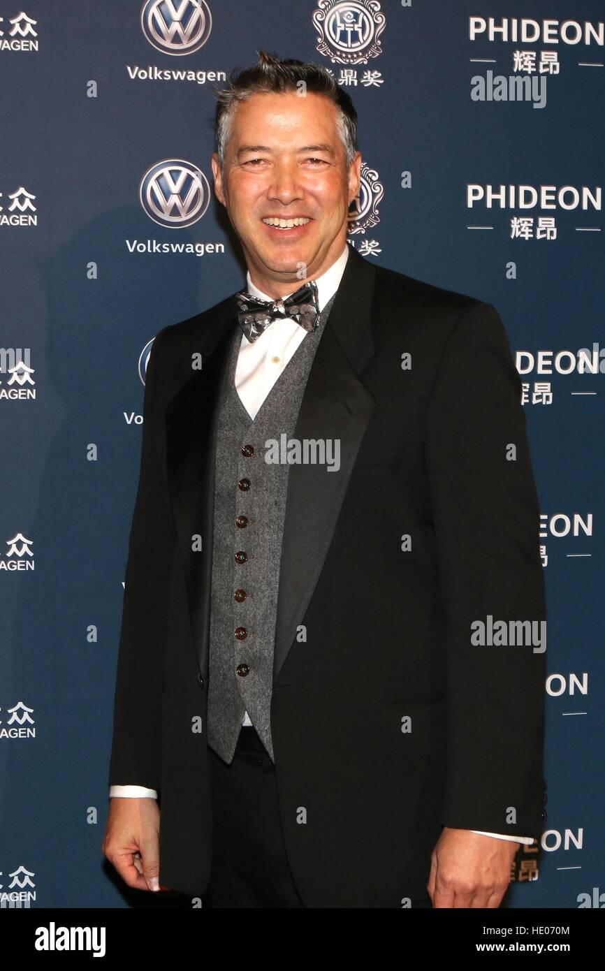 Los Angeles, Kalifornien, USA. 15. Dezember 2016. Russell Wong bei der Ankunft für die Hauding Global Film Awards - Ankünfte, The Theatre im Ace Hotel, Los Angeles, Kalifornien 15. Dezember 2016. © Priscilla Grant/Everett Collection/Alamy Live-Nachrichten Stockfoto