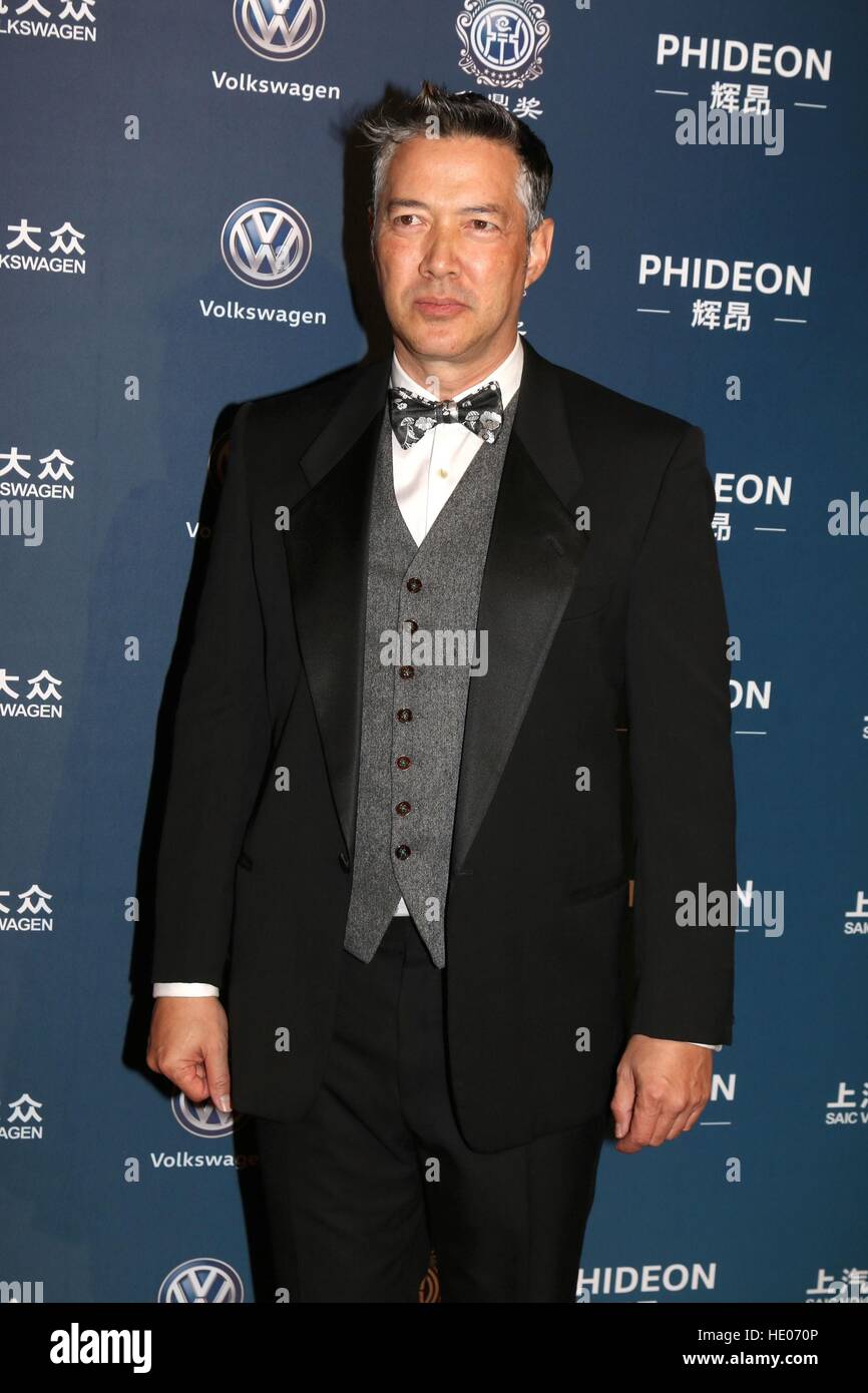 Los Angeles, Kalifornien, USA. 15. Dezember 2016. Russell Wong bei der Ankunft für die Hauding Global Film Awards - Ankünfte, The Theatre im Ace Hotel, Los Angeles, Kalifornien 15. Dezember 2016. © Priscilla Grant/Everett Collection/Alamy Live-Nachrichten Stockfoto