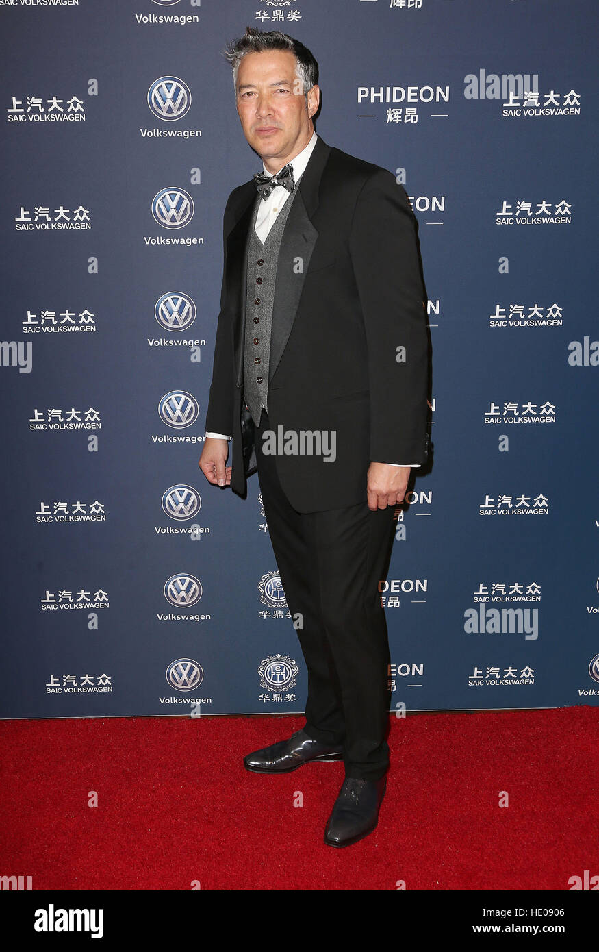 Hollywood, CA, USA. 15. Dezember 2016. 15. Dezember 2016 - Hollywood, Kalifornien - Russell Wong. 21. jährlichen Huading Global Film Awards statt im Ace Hotel Theatre. Bildnachweis: F. lernen/AdMedia © AdMedia/ZUMA Draht/Alamy Live-Nachrichten Stockfoto