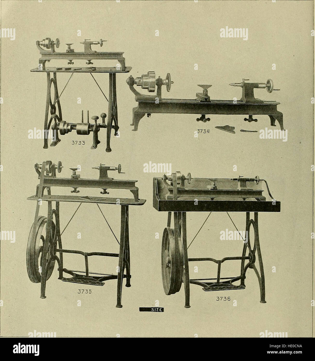 20. Jahrhundert-Katalog von Lieferungen für Uhrmacher, Juweliere und verwandte Berufe (1899) Stockfoto