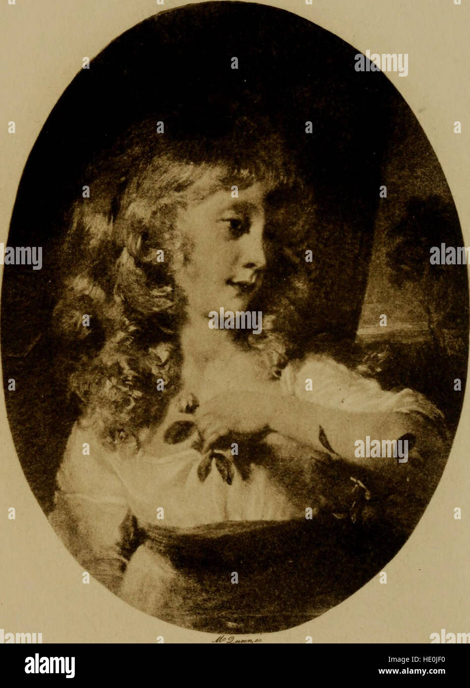 Die Romantik der Prinzessin Amelia, Tochter von George III (1783-1810) einschließlich Auszüge privat- und unveröffentlichte Papiere (1911) Stockfoto