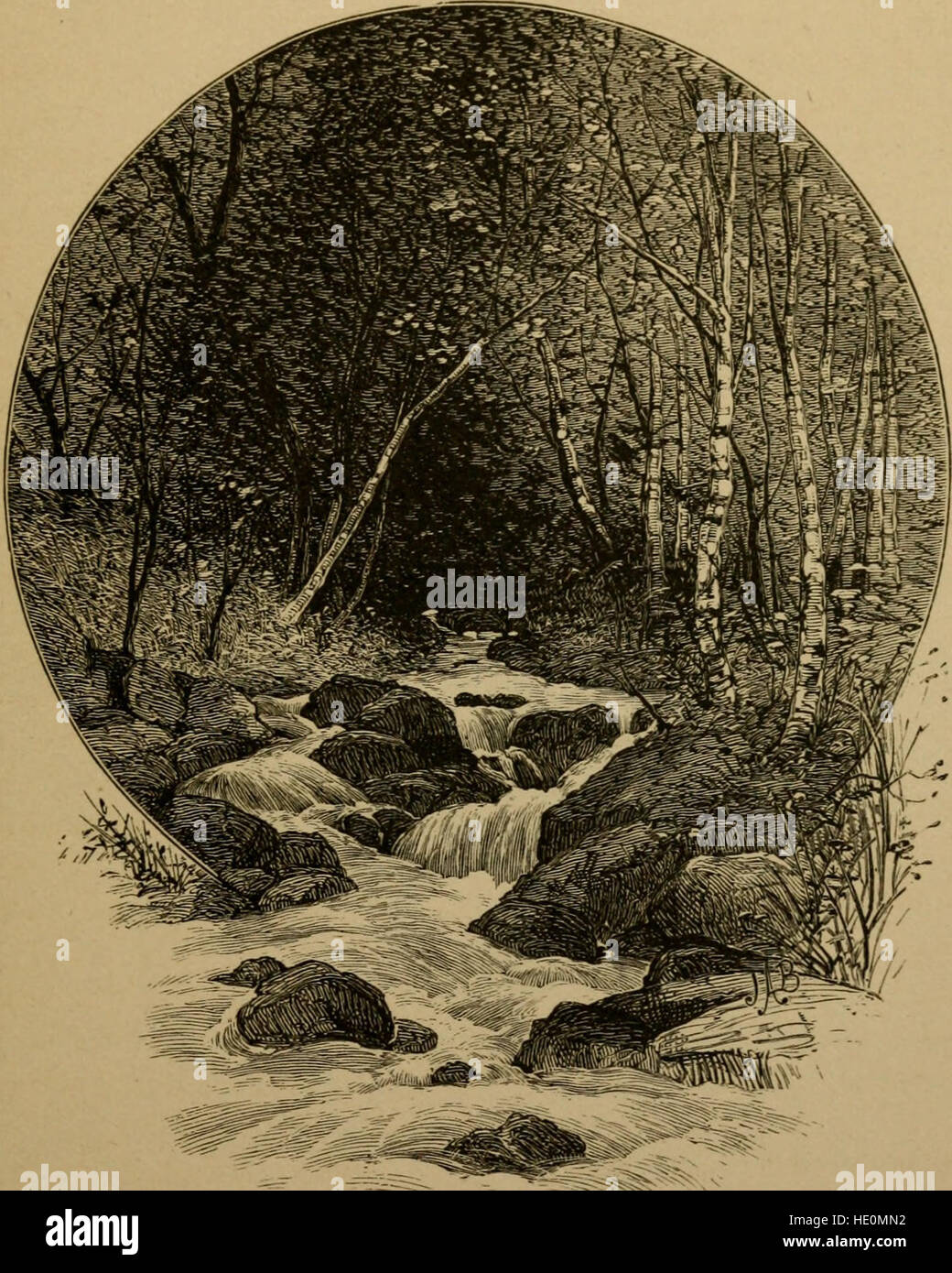 Bryant. Gedichte aus den Werken von William Cullen Bryant (1884) Stockfoto