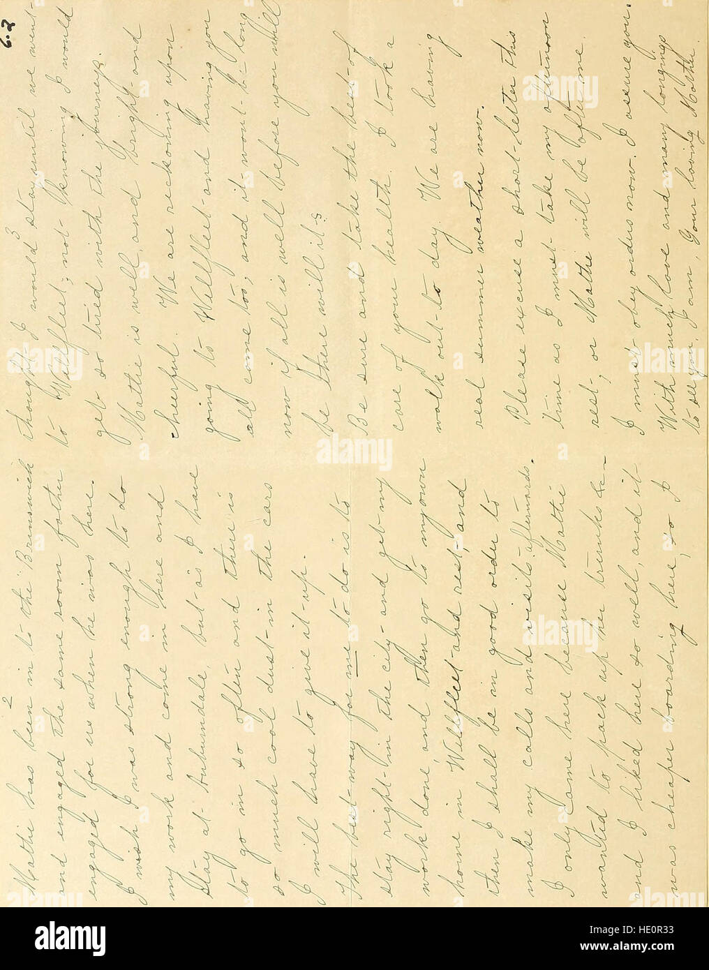 *Papers, 1882-1901* ist eine Sammlung von Dokumenten, die ein breites Spektrum von Themen abdecken, von wissenschaftlichen bis zu politischen Angelegenheiten, die aus dem späten 19. Jahrhundert stammen und die intellektuellen Anliegen der Zeit widerspiegeln. Stockfoto