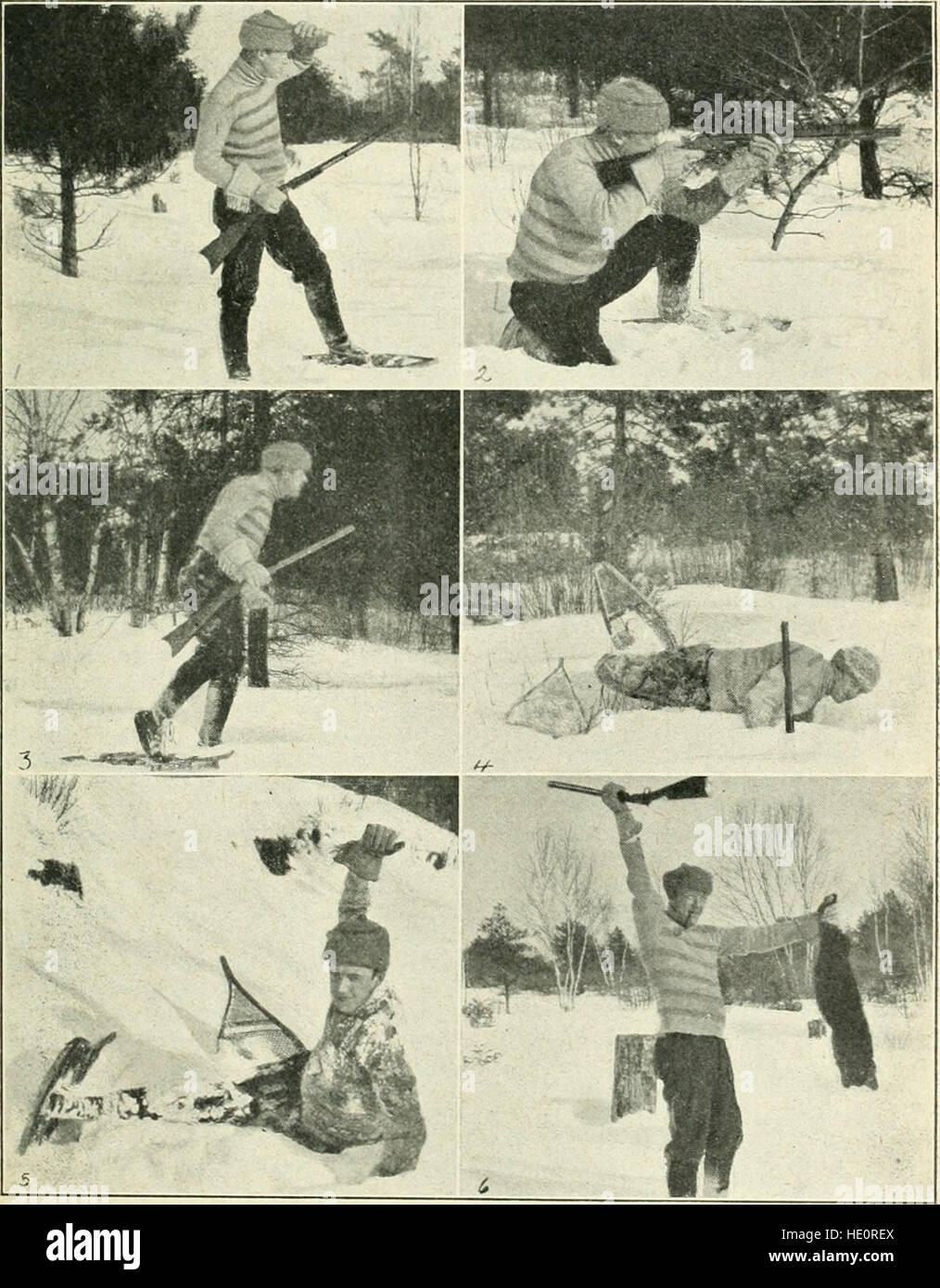 Stab und Gun (1898) Stockfoto