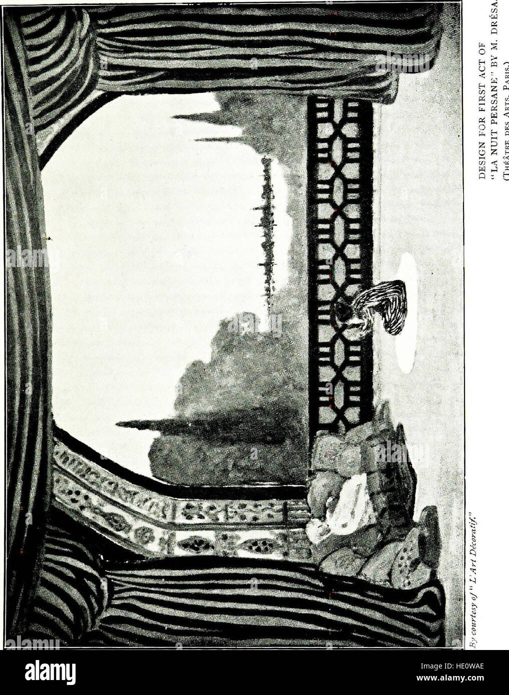 Dieses Werk aus dem Jahr 1912 erforscht die entstehenden modernen Bewegungen in Drama und Kunst und konzentriert sich dabei auf innovative Veränderungen und die Abkehr von traditionellen Stilen und Formen im frühen 20. Jahrhundert. Stockfoto