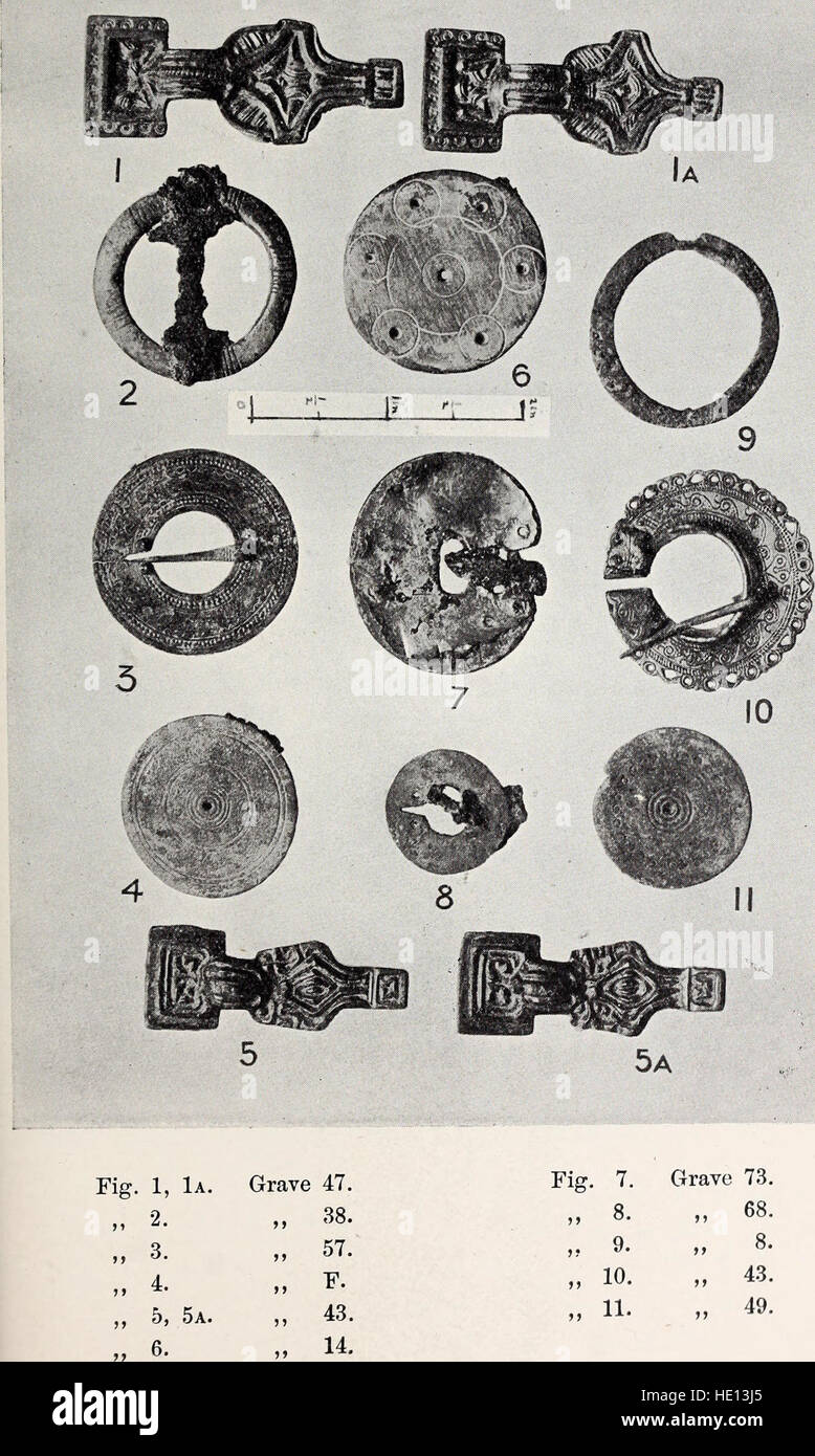 Sussex archäologische Sammlungen über die Geschichte und Altertümer der Grafschaft (1914) Stockfoto