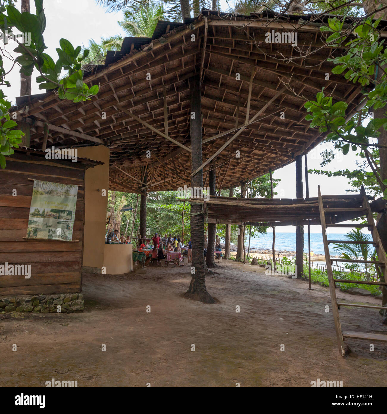 Banana Island Resort in Sierra Leone Stockfotografie Alamy