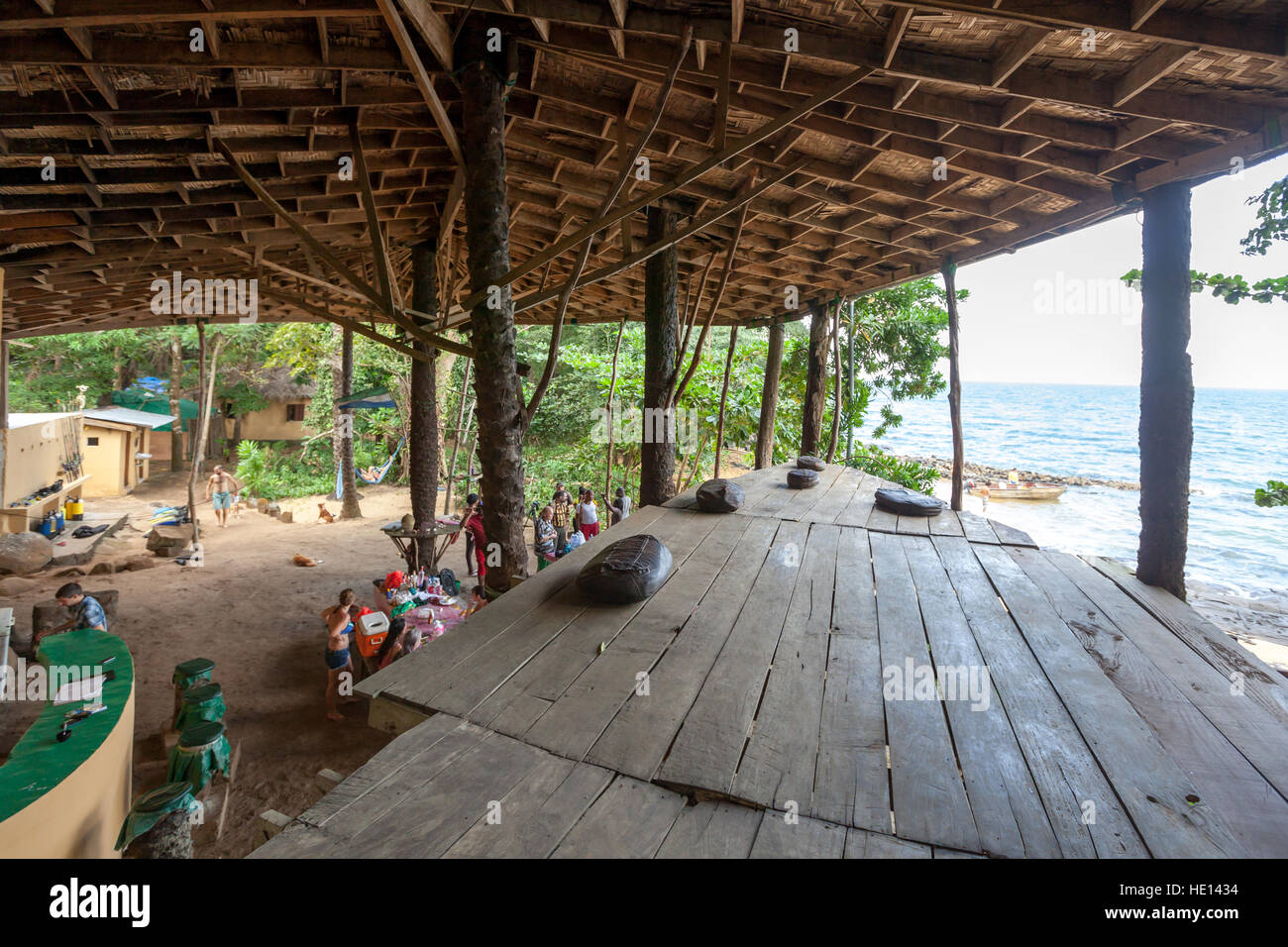 Banana Island Resort in Sierra Leone Stockfotografie Alamy