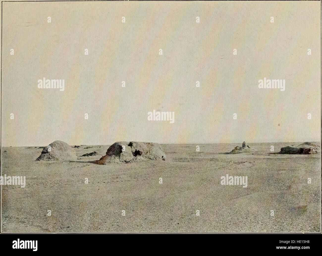 Ruinen der Wüste Cathay - persönliche Erzählung von Erforschungen in zentralem Asien und westlichste China (1912) Stockfoto