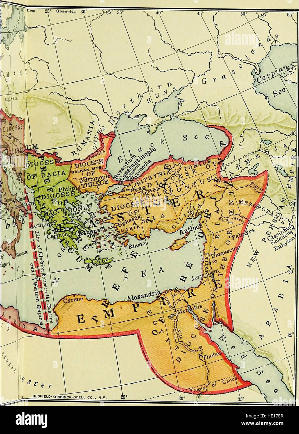 Geschichte Europas, antiken und mittelalterlichen Earliest Mann, Orient, Griechenland und Rom (1920) Stockfoto