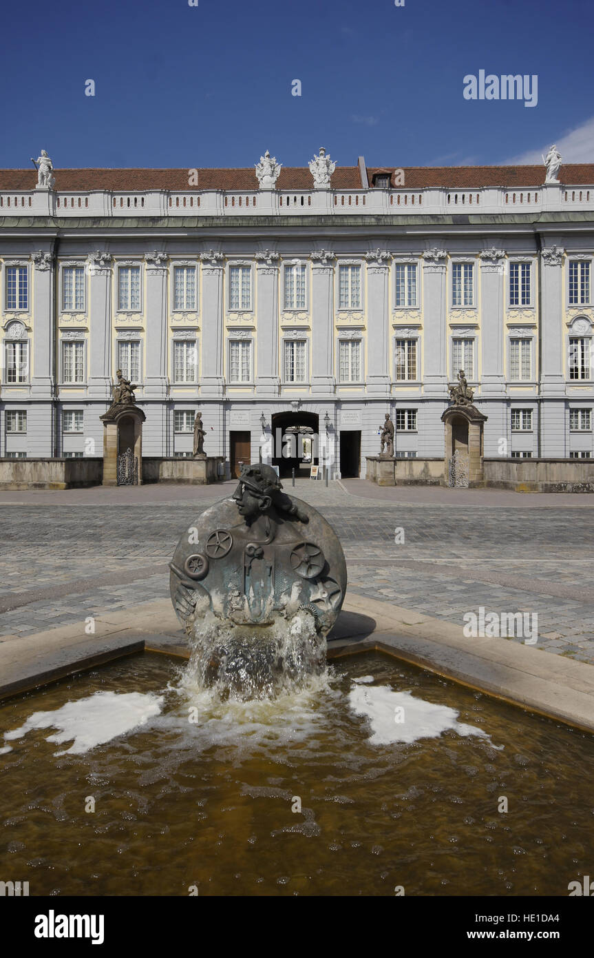 Residenz Ansbach, Ansbach, middle Franconia, Bayern, Deutschland Stockfoto