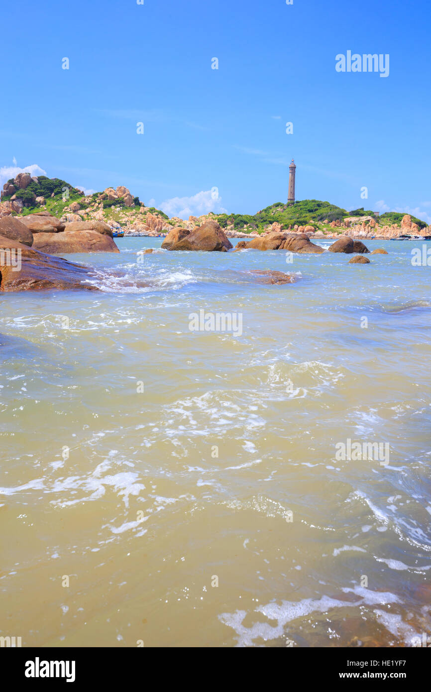 Ke Ga Strand von Mui Ne, Phan Thiet Stockfoto