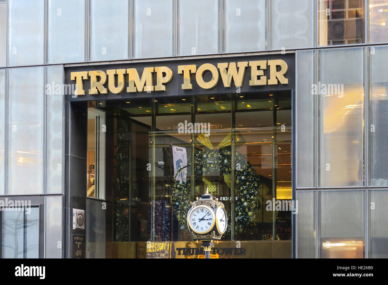 Trump Tower an der Fifth Avenue, New York City, USA Stockfoto