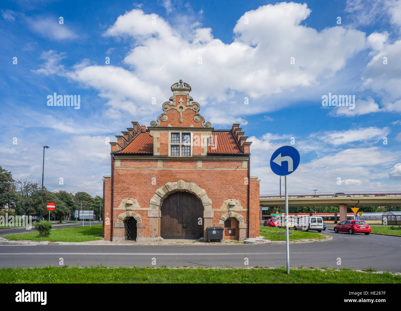 Polen, Pommern, Gdansk (Danzig), Langgarten, Langgarter Tor Stockfoto