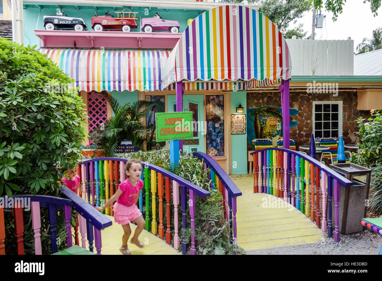 Florida Captiva Island The Bubble Room Restaurant Aussen