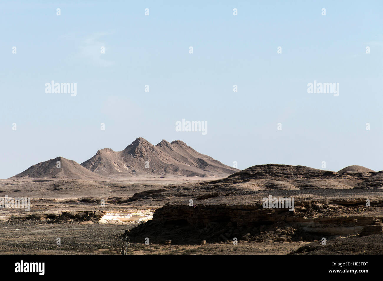 Landschaft anzeigen Dhofar Berge in Salalah Oman 2 Stockfoto