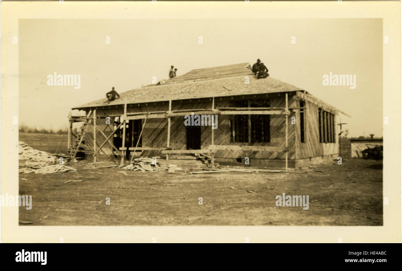 WP 4312, Anwendung #43 (1937-38) Longview Consolidated School berufliche landwirtschaftliche Stockfoto