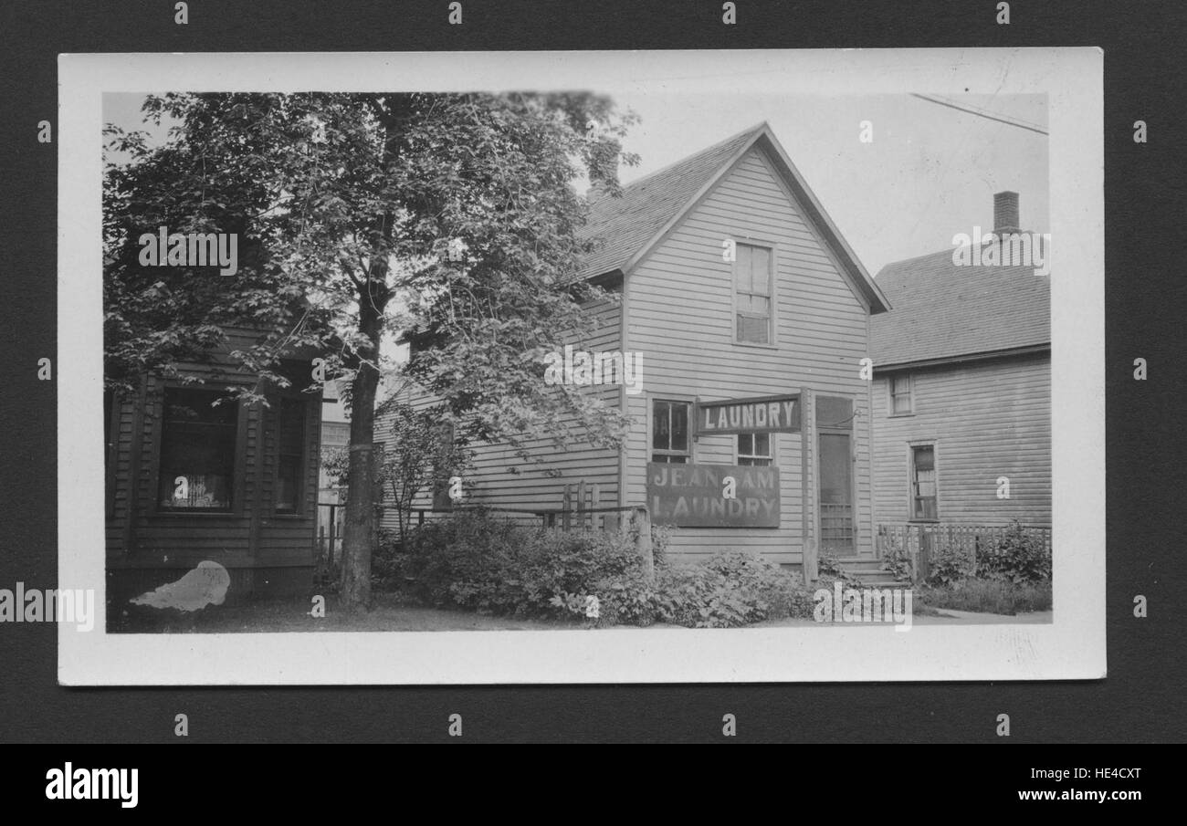 Jean Sam Laundry, ursprünglich Our Lady of the Lake Convent, Windsor, Ontario, historisches Foto Stockfoto