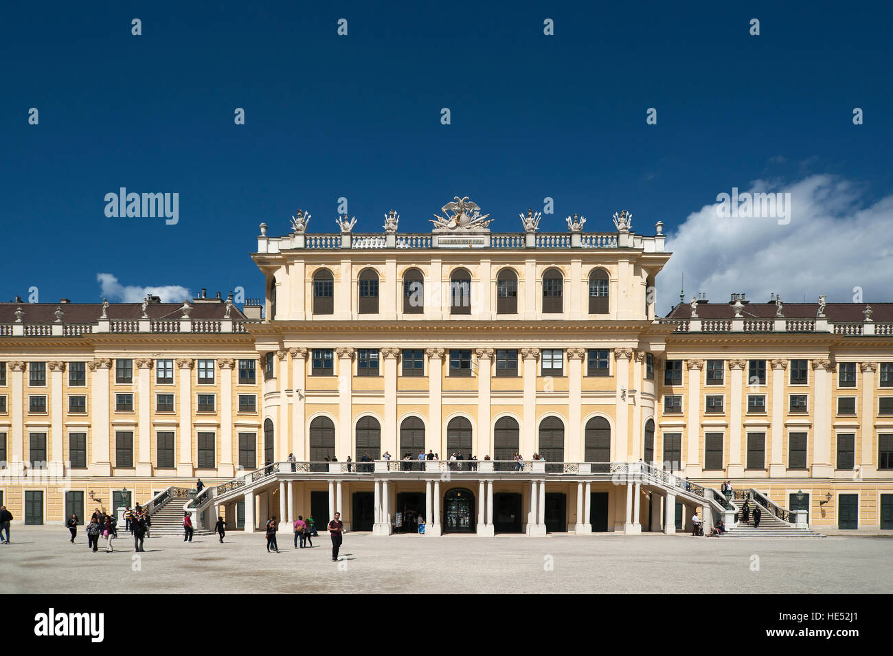 Schloss Schönbrunn, Schönbrunn, Wien, Österreich Stockfoto