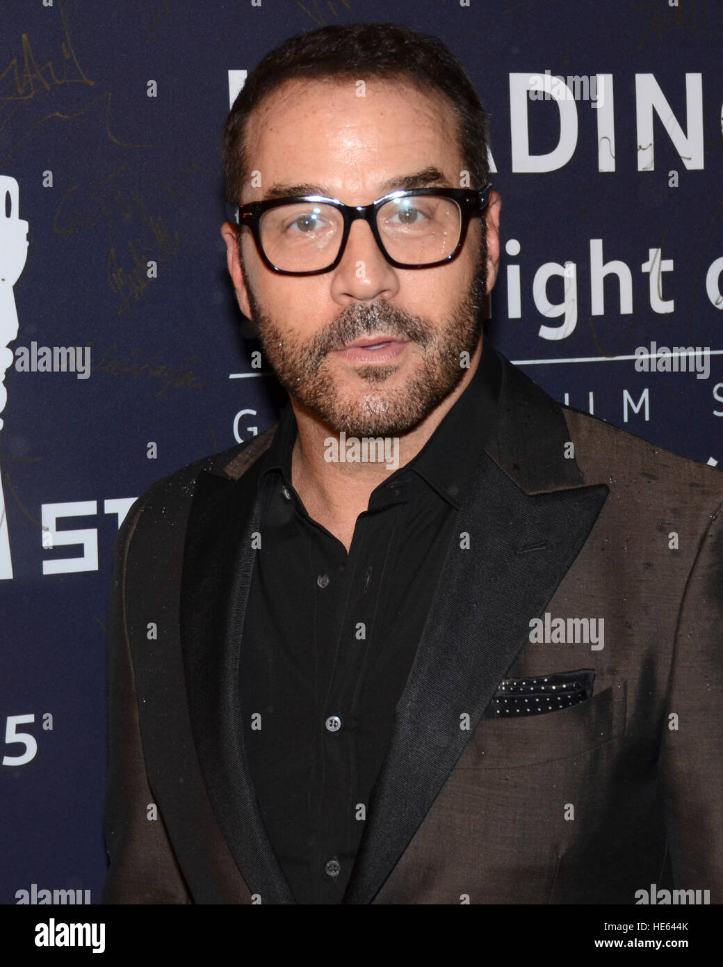 Jeremy Piven besucht 21. jährlichen Huading Global Film Awards im Ace Hotel Theatre in Los Angeles, Claifornia am 15. Dezember 2016 statt. Stockfoto