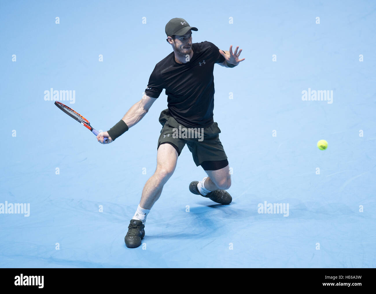 Andy Murray V Marin Cilic - ATP World Tour Finals Featuring: Andy Murray wo: London, Vereinigtes Königreich bei: 14. November 2016 Stockfoto