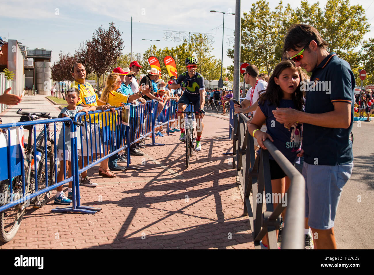 La Vuelta Ciclista ein España 2016 Foto Stockfoto