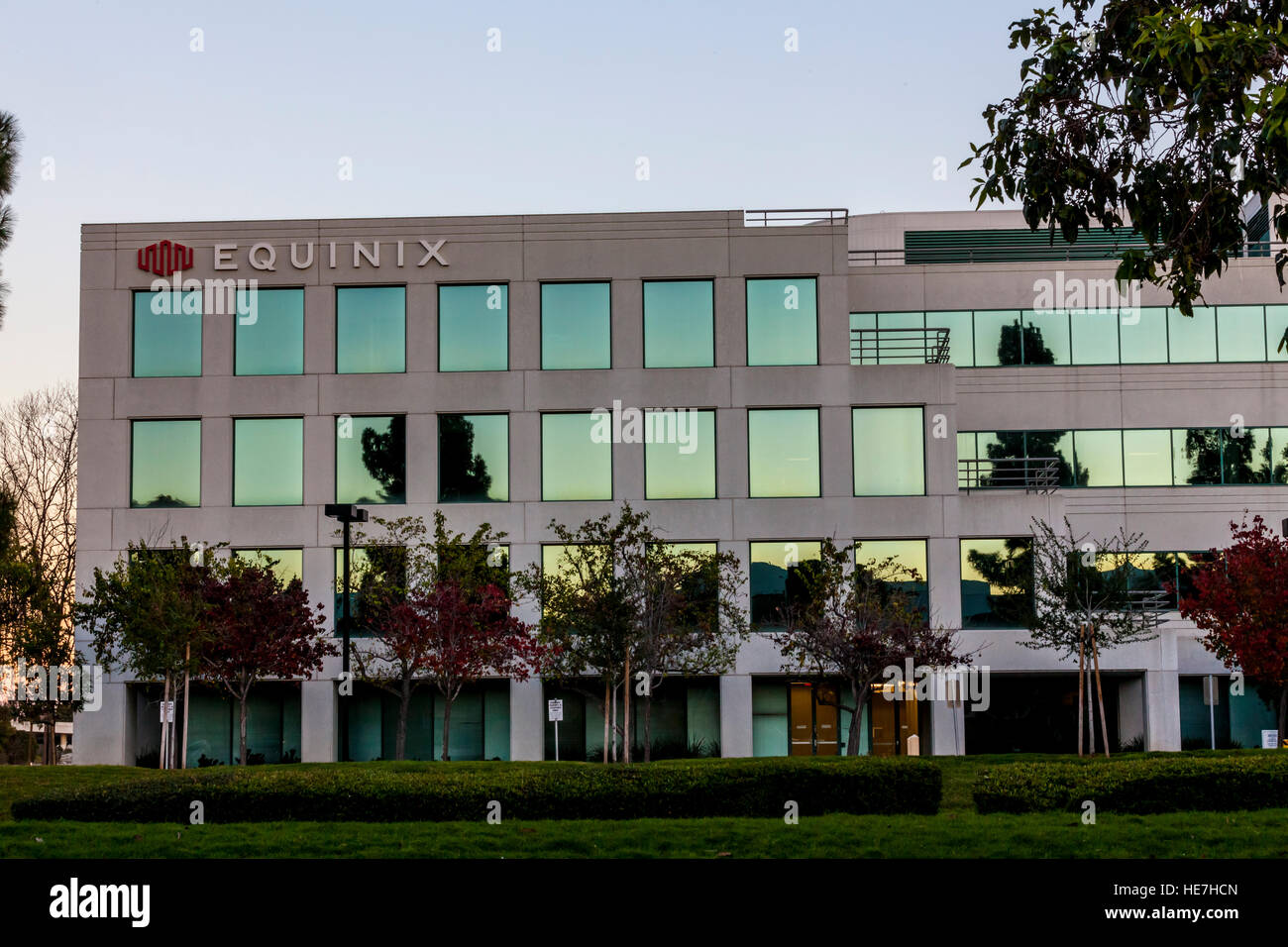 Equinix Inc.a Daten-Center-Anbieter in Redwood City, Kalifornien Stockfoto