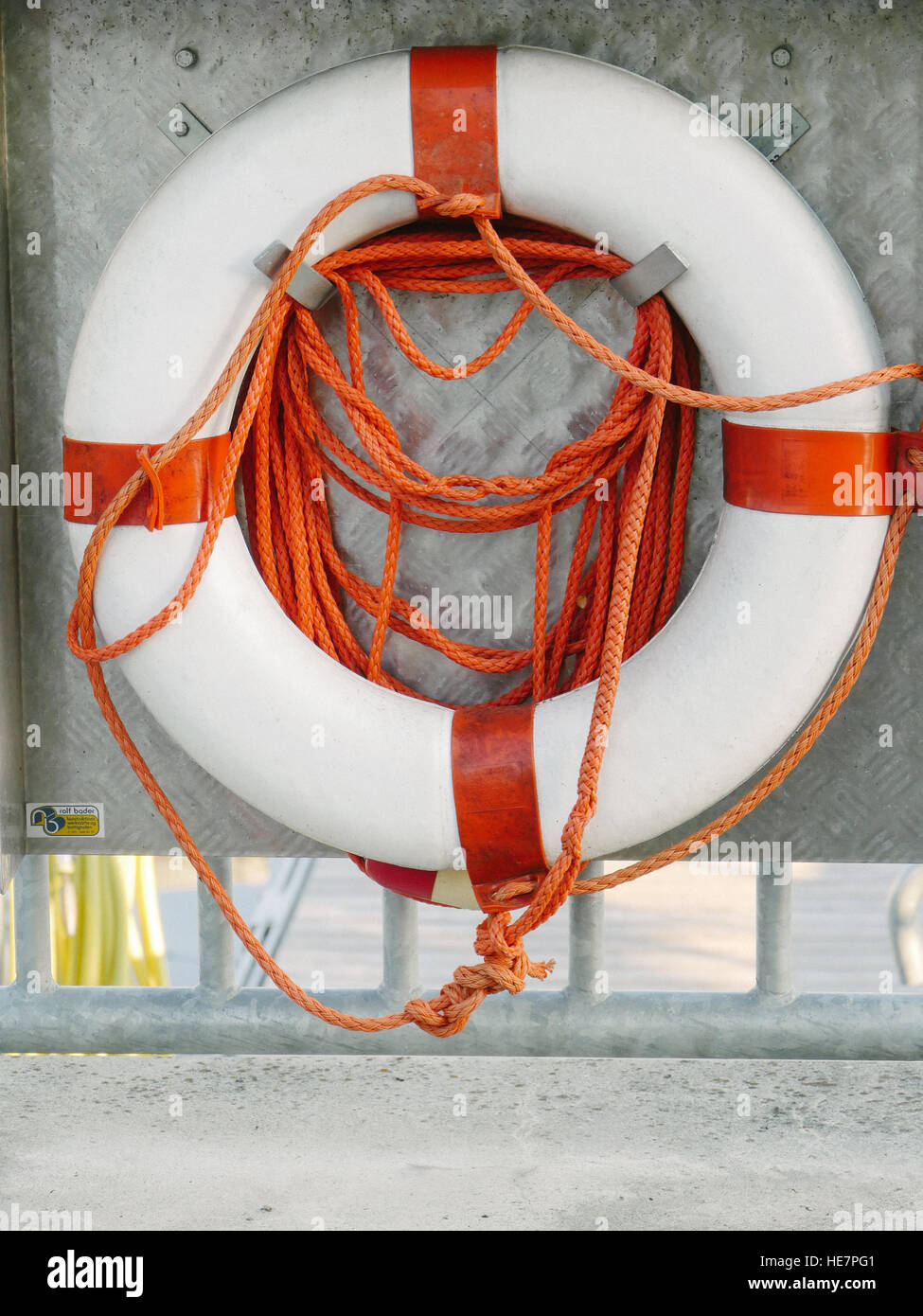 Rettungsring Stockfoto