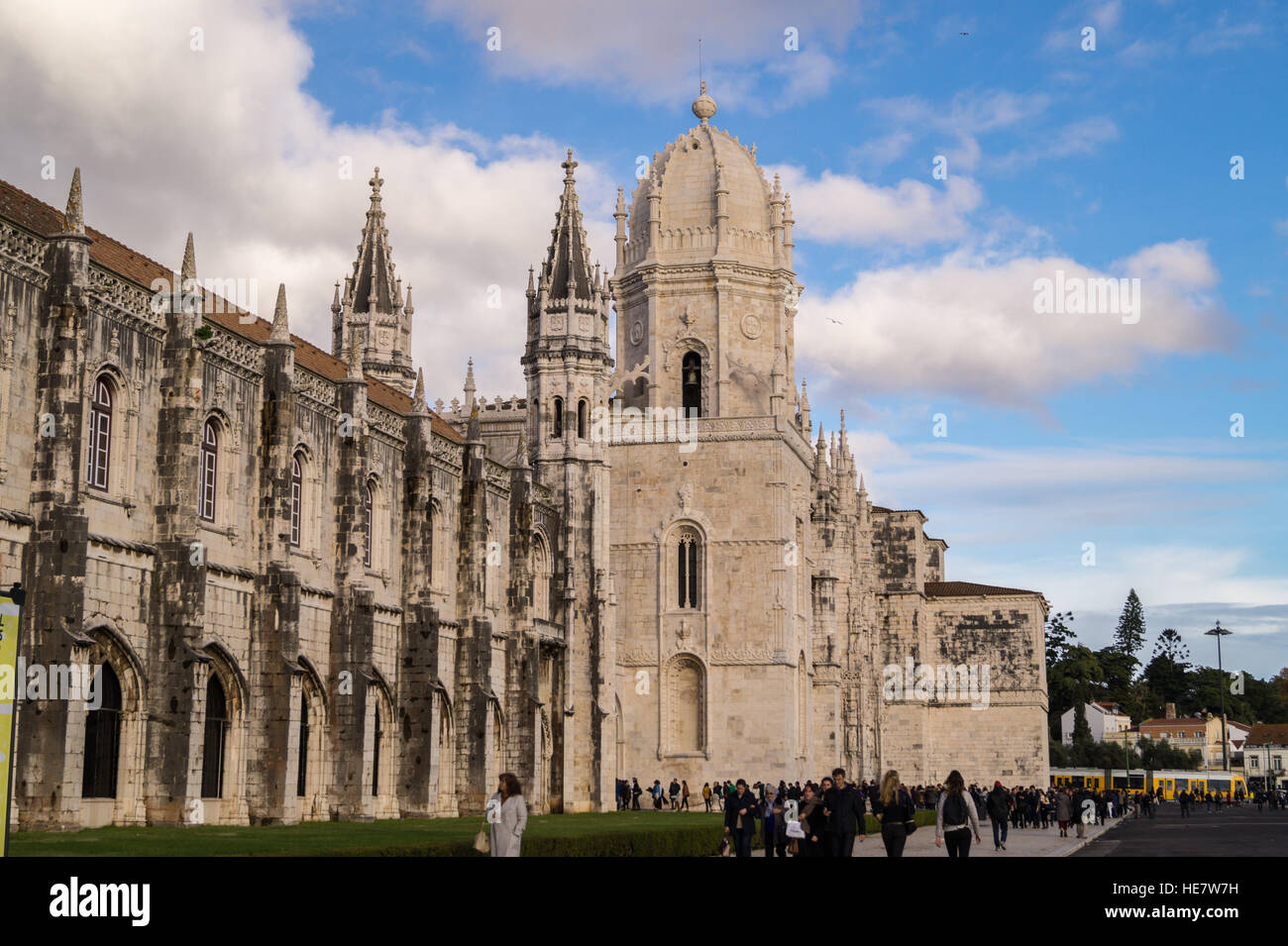 Stilvolle Mosteiro Dos Jernimos Lissabon Portugal Ebenbild