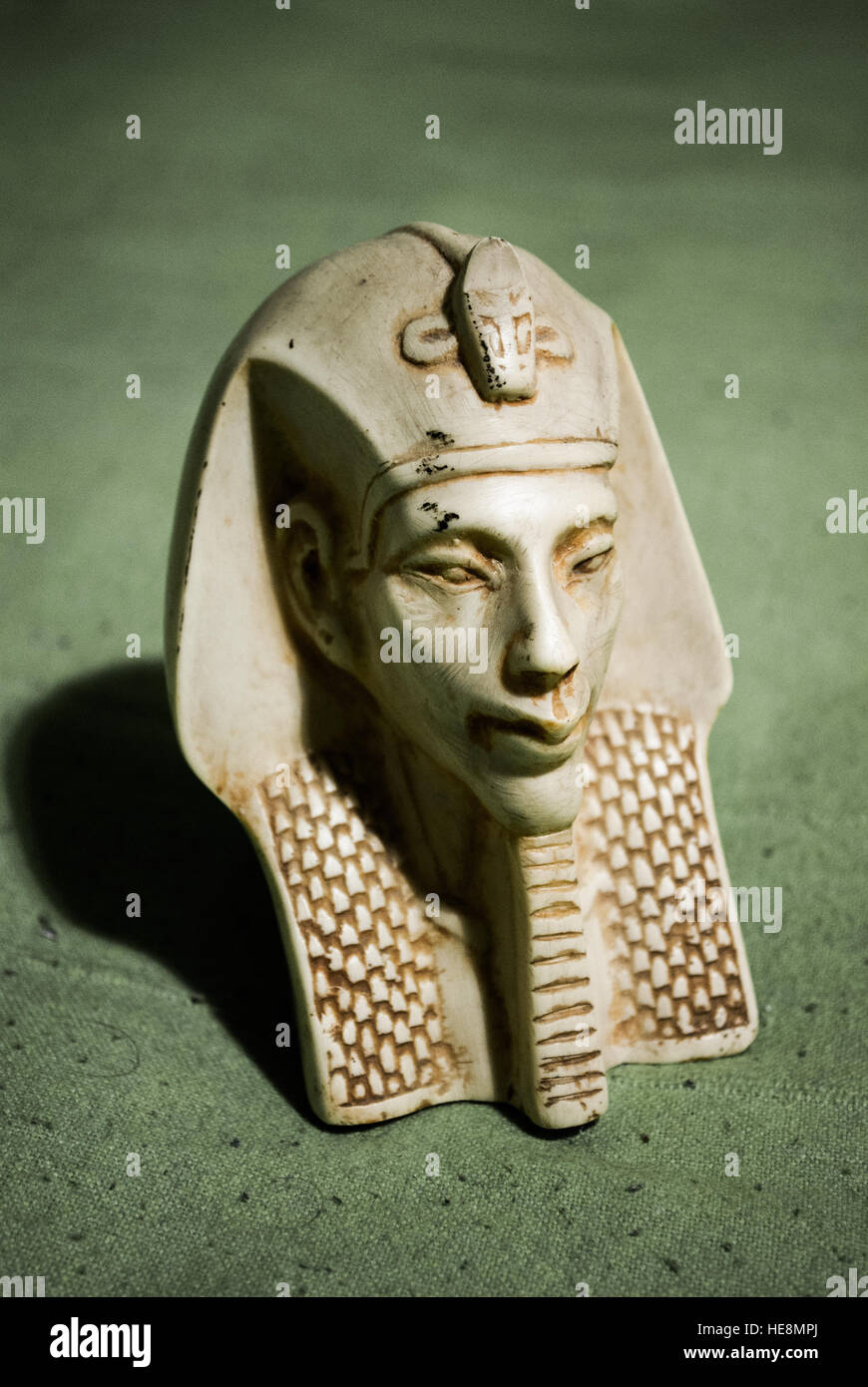 Tutanchamun Stein Figur Stockfoto