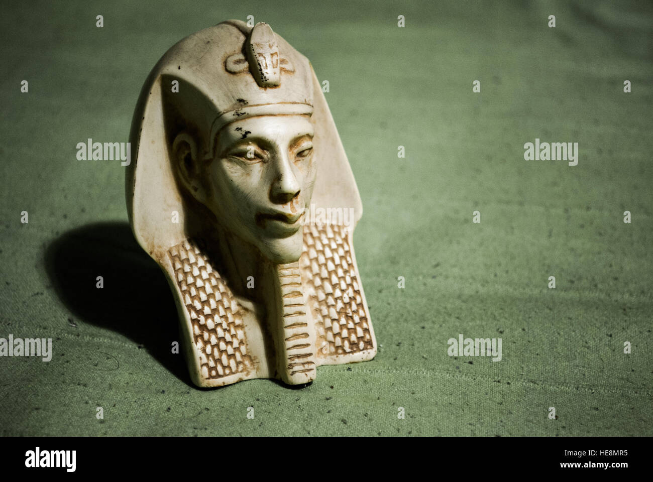 Tutanchamun Stein Figur Stockfoto