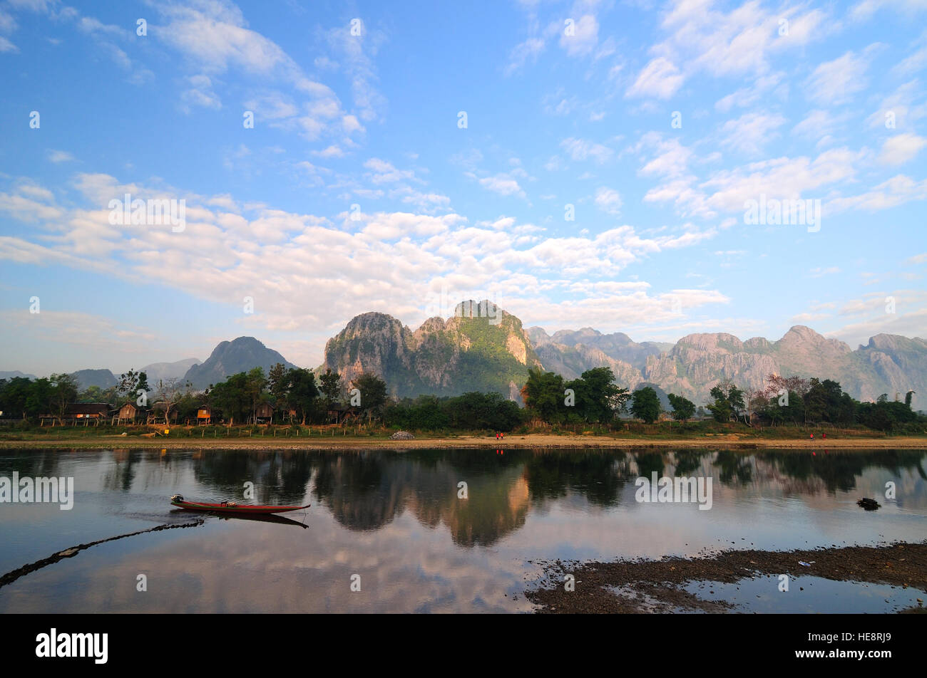 LAO PDR Stockfoto