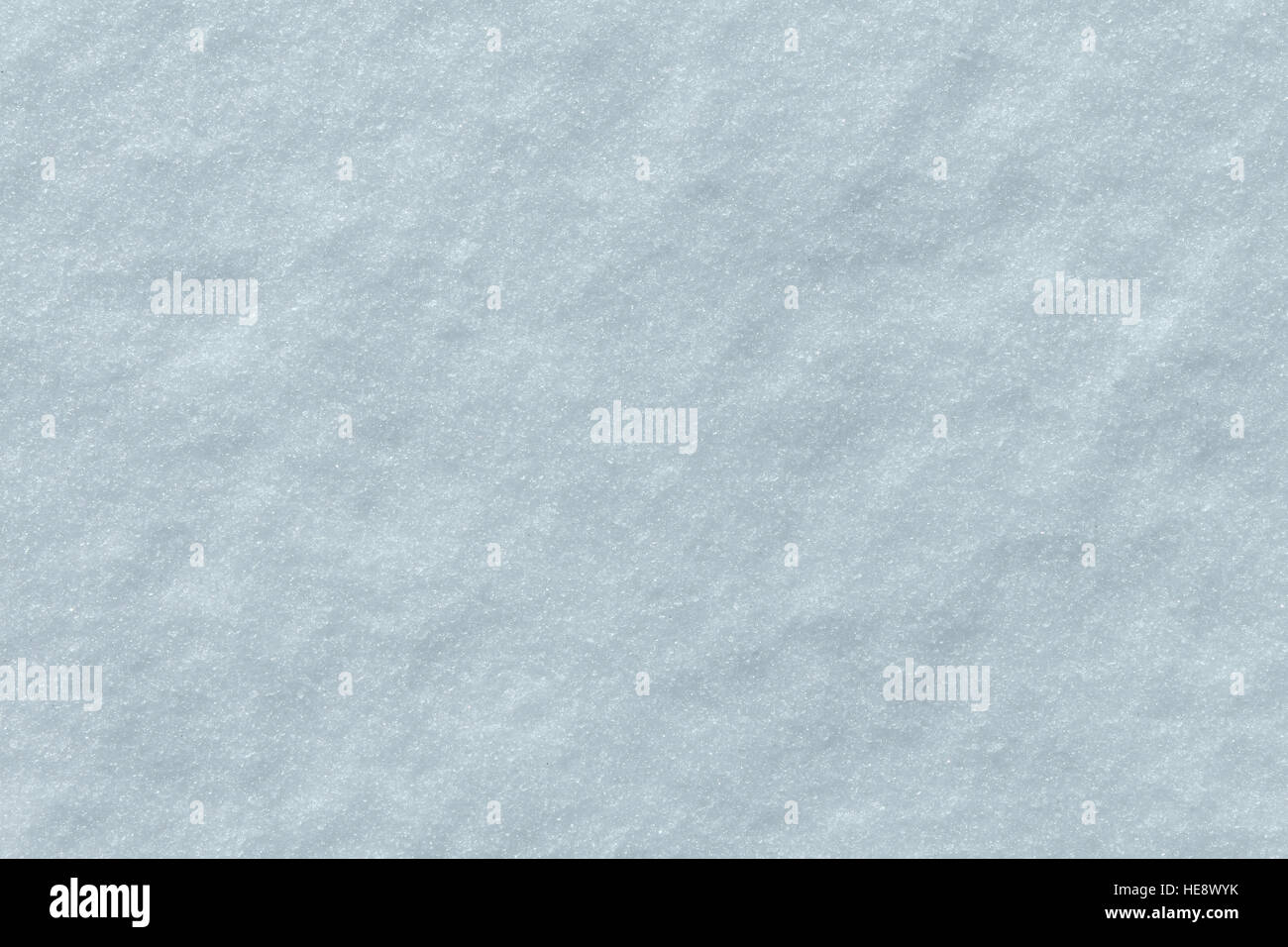 Schnee-Textur-Hintergrund als eine kalte Oberfläche gemacht weiß Winter Schneeflocken. Stockfoto
