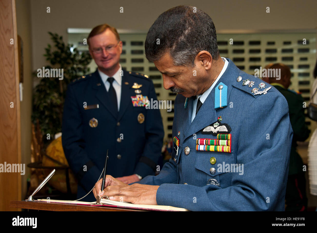 The Commander Of Air University Stockfotos Und Bilder Kaufen Alamy