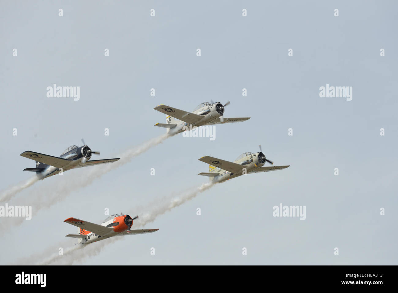 Gulf Coast Salute 2015 Tag der offenen Tür und Air Show, moderiert von 325. Fighter Wing vorgestellten über 24 Antenne Darsteller mit mehr als einem Dutzend statische Displays und befand sich an der Golfküste nahe Panama City, 11. und 12. April.  Master Sergeant Kurt Skoglund Stockfoto