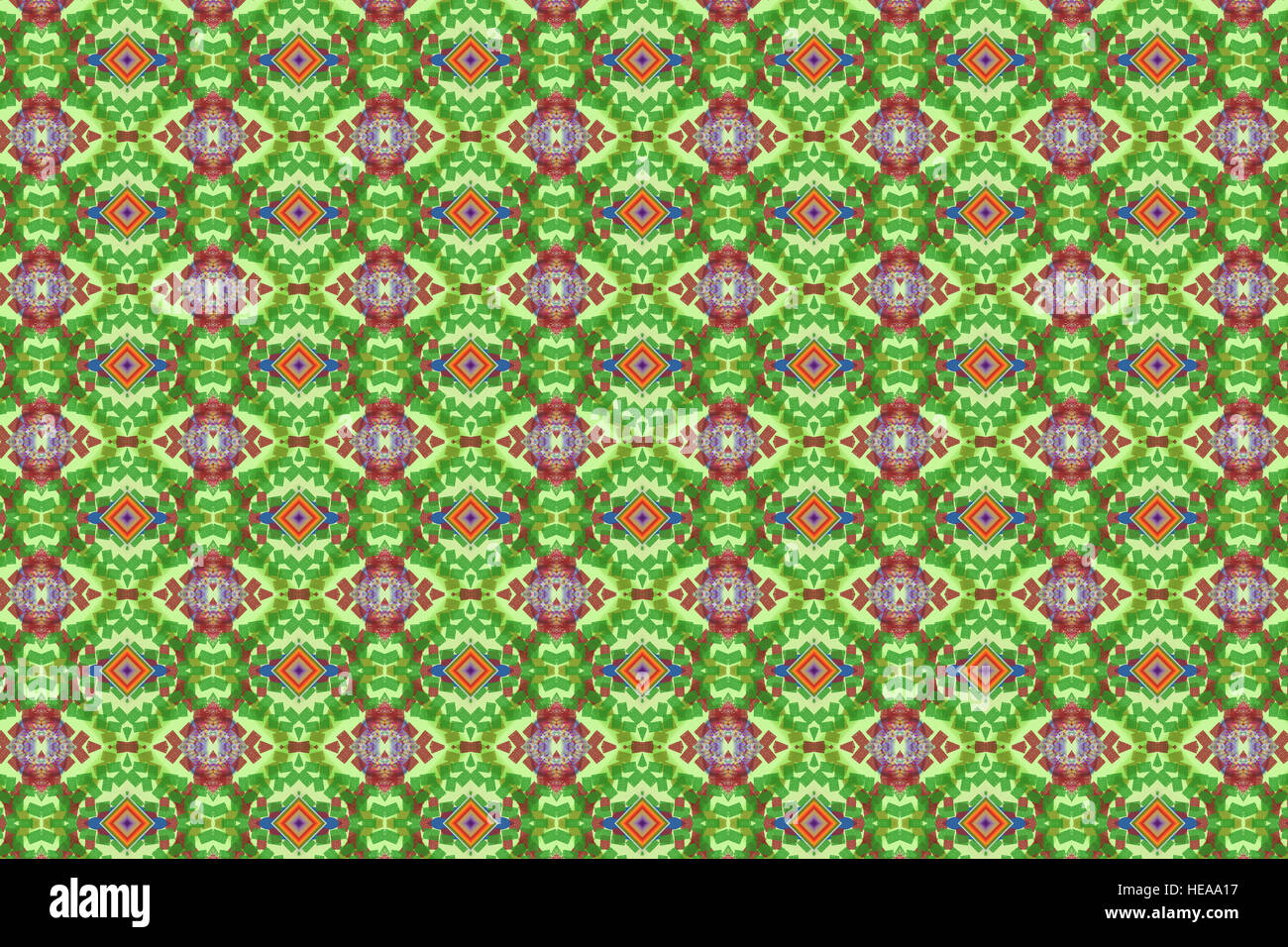 Kaleidoskop-Muster - Abbildung Stockfoto