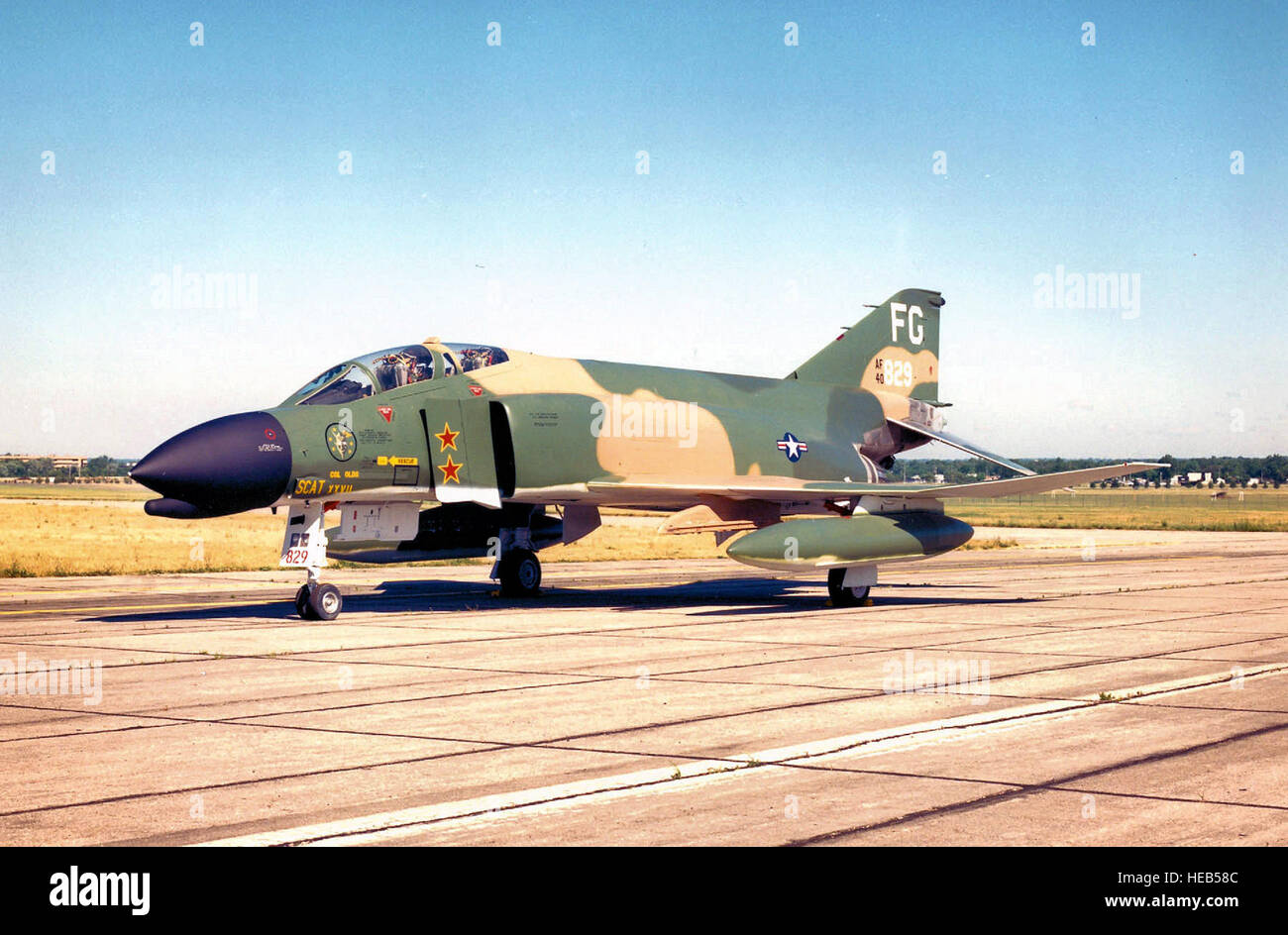 DAYTON, Ohio--McDonnell Douglas F-4 C Phantom II im National Museum of the United States Air Force. (Foto der US Air Force) Stockfoto