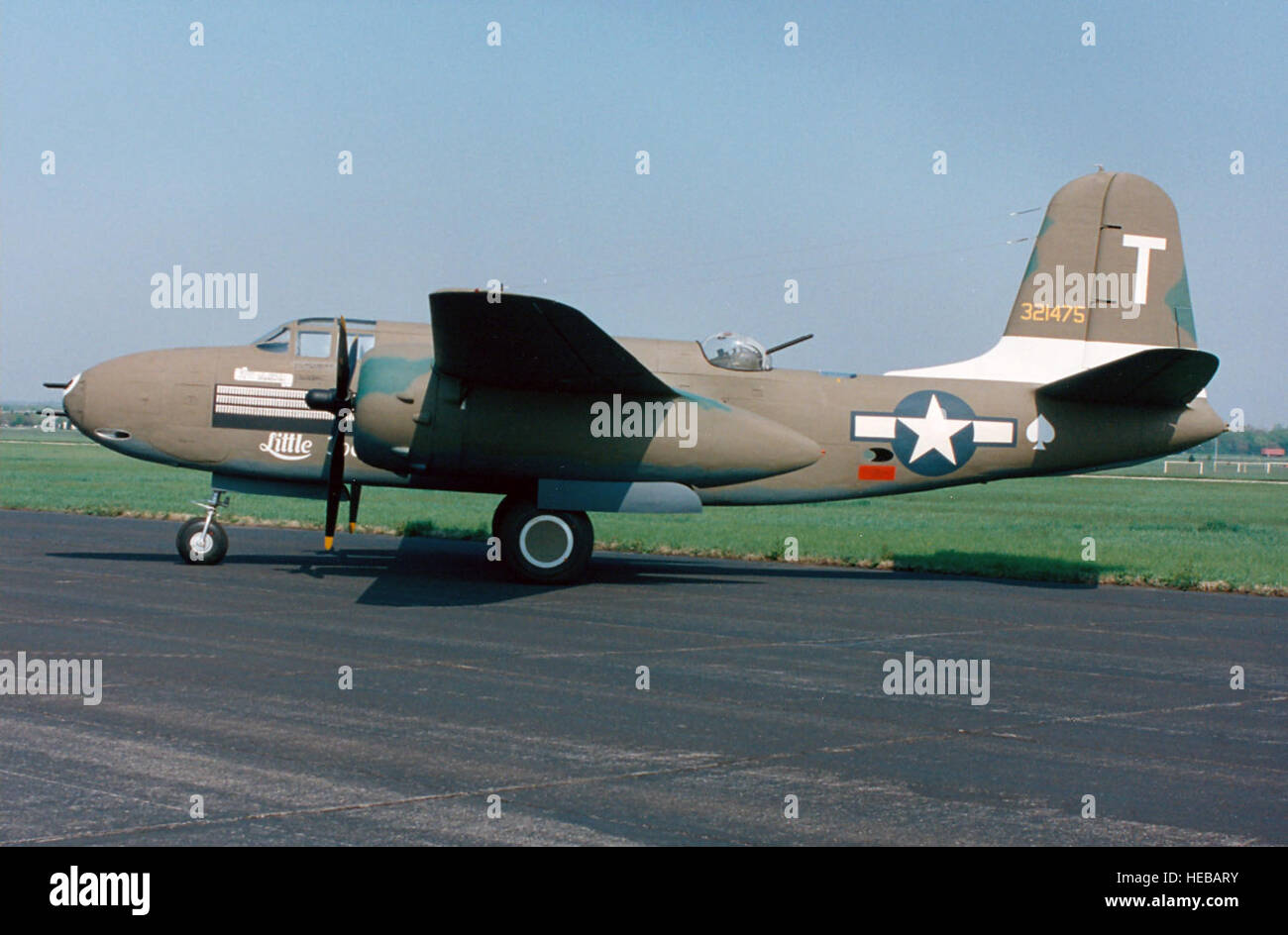 DAYTON, Ohio--Douglas A-20 G Havoc im National Museum of the United States Air Force. (Foto der US Air Force) Stockfoto