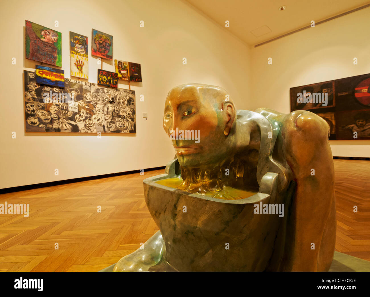 Argentinien, Buenos Aires Provinz, Stadt Buenos Aires, Recoleta, Innenansicht des MNBA, Museo Nacional de Bellas Artes, Stockfoto